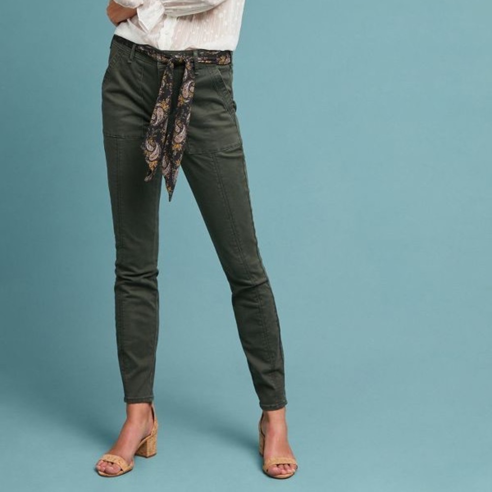 Anthropologie Jefferson Slim Utility Pants